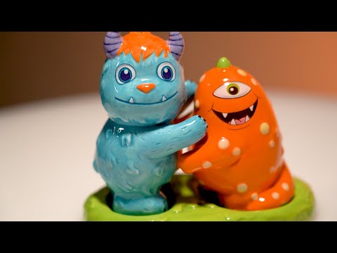 Salt & Pepper Set - Flavour Mates Monsterlings (11.6cm)