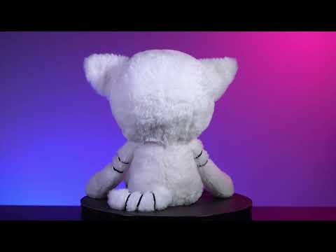 Plushie Pal - Gus Fink's White Hypnocat (15 x 10 x 35cm)