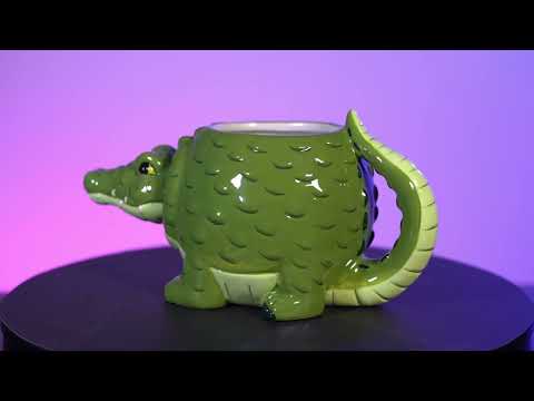 Mug - 3D Bobble Head Crocodile
