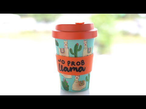 Bamboo Cup - Llama Eco to Go (470ml)
