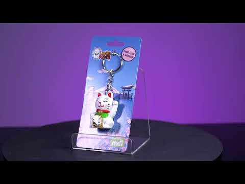 Keychain - Lucky Kitty (Set of 12)
