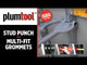 PLUMTOOL Multi-Fit Grommets - 100pc