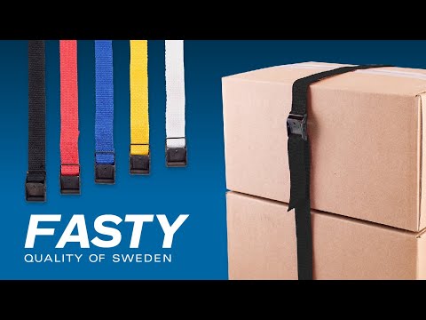 FASTY 1.5m Yellow Lashing Strap