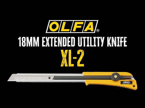 Extended Reach Snap Off Blade Wheel Knife - 18mm - Olfa