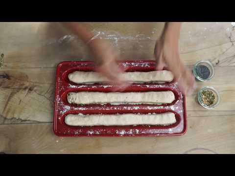Baguette Bread Baker - Burgundy - Emile Henry