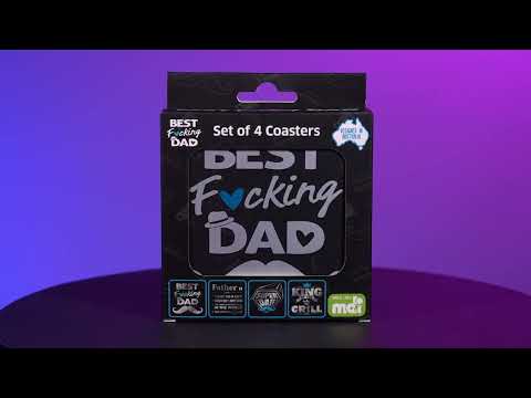 Coasters Set - Dad (6 Sets)