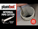 PLUMTOOL 32mm Internal Pipe Cutter
