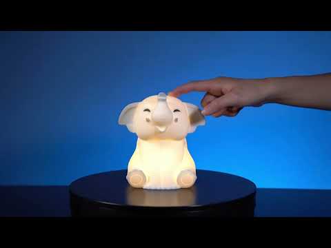 LED Light - Lil Dreamers Elephant Soft Touch (14cm)