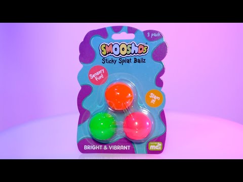Smoosho's Sticky Splat Ballz (Set of 3)