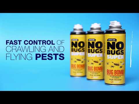 NO Bugs Super Bug Bomb - Kiwicare (4 Pack)
