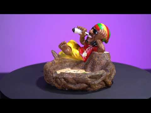 Ashtray - Rasta (18cm)