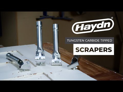 HAYDN Tungsten Carbide Tipped Flat Scraper