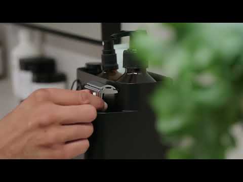 Easystore Bathroom Caddy Black - Joseph Joseph