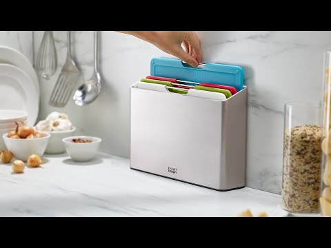 Joseph Joseph - Folio 4-piece Chopping Board Set (Regular) - Graphite