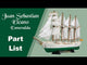 Wooden Ship & Fittings - J.S.Elcano/Esmeralda