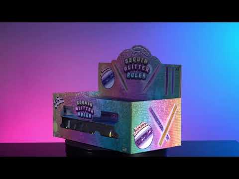 Ruler - Sequin Glitter (Assorted)