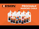 KESON ProChalk® High Visibility Yellow Marking Chalk - 227g