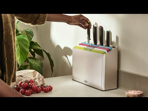 Folio Icon Plus 8 Piece Knife & Board Set - Joseph Joseph