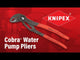 KNIPEX 125mm Cobra® High-Tech Water Pump Pliers