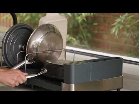 Extend Max Steel Dish Rack - Joseph Joseph