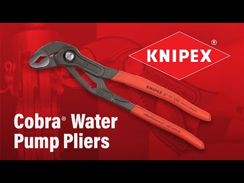 KNIPEX 180mm Cobra® High-Tech Water Pump Pliers