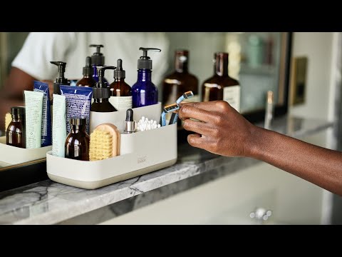 Joseph Joseph EasyStore Bathroom Caddy Ecru