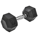 Rubber Hex Dumbells 10kg Ea