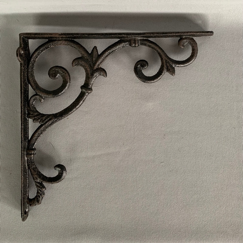 Elegant 24x24cm shelf bracket for sturdy support and stylish display in any room, ideal for DIY projects.