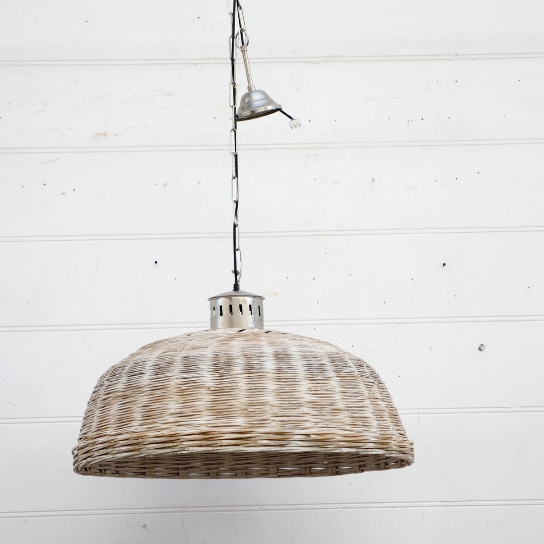 Bamboo hanging pendant light, eco-friendly design, natural color, 80x80x47cm, emits a warm glow for any room.