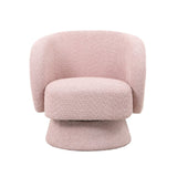 Stylish Boston Mink Swivel Chair with ergonomic design, sturdy base, and durable poly-mix material for versatile comfort.