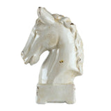 Ceramic Horse Statue (26.6 x 15.2 x 40.6 cm) adds elegance and majesty to any decor, perfect for horse lovers and art enthusiasts.