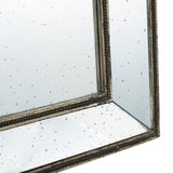 Elegant vintage glamour mirror with intricate detailing, perfect for enhancing interiors and adding old-world charm.