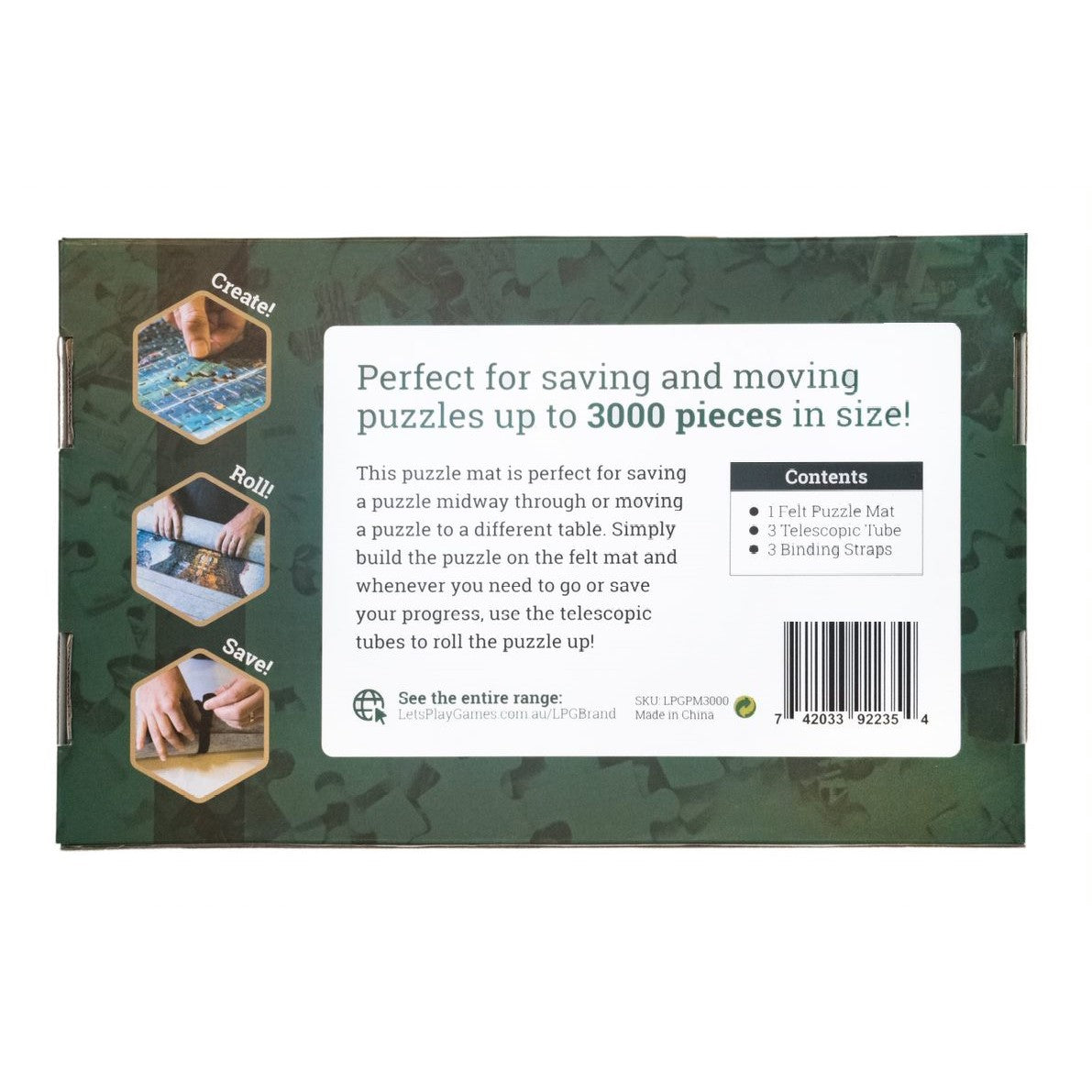 LPG Puzzles Mat 3000
