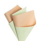 Kraft Paper Duo 80gsm Sage Green & Brown Pack 100