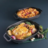 Cast Iron Bake and Roast Set Pyrolux Pyrocast 2 Piece 40cm 7L