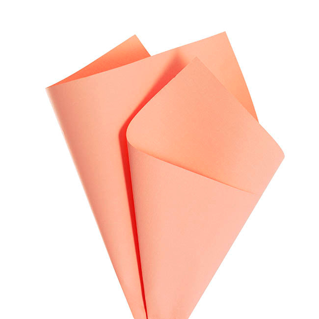 Kraft Paper Coloured 80gsm Peachy Keen Pack of 100