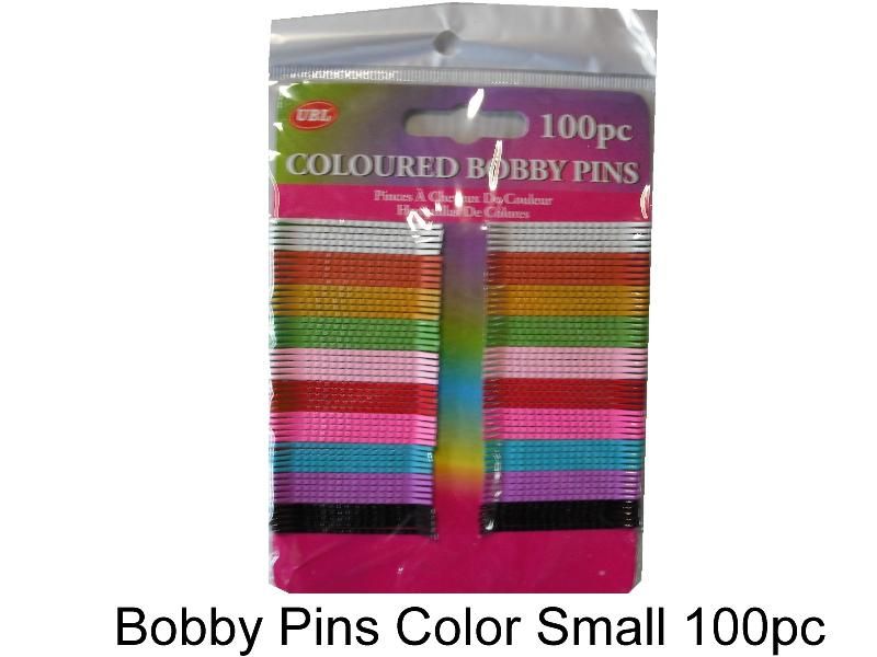 Bobby Pins - Colour 45mm 100pk (6 Packs)