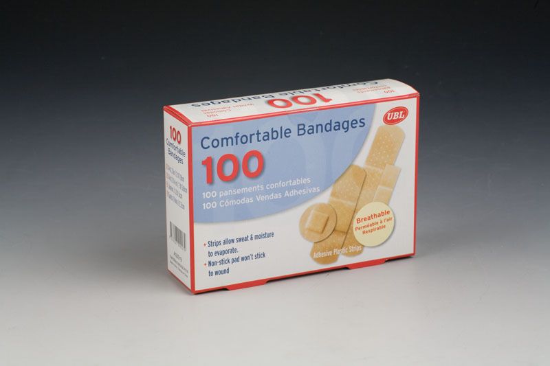 Comfortable Bandages Pk/100 (12 Packs)