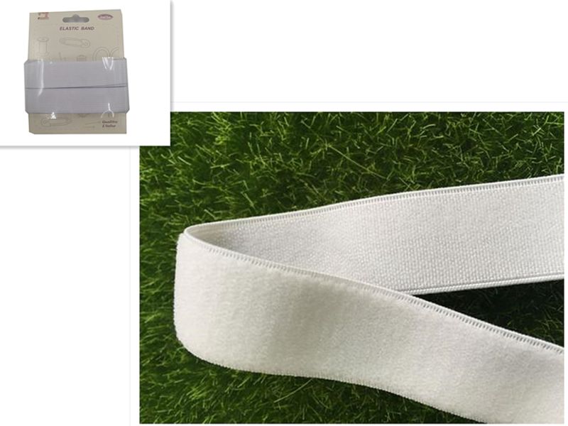 Elastic Band - White 5m (Set Of 12)