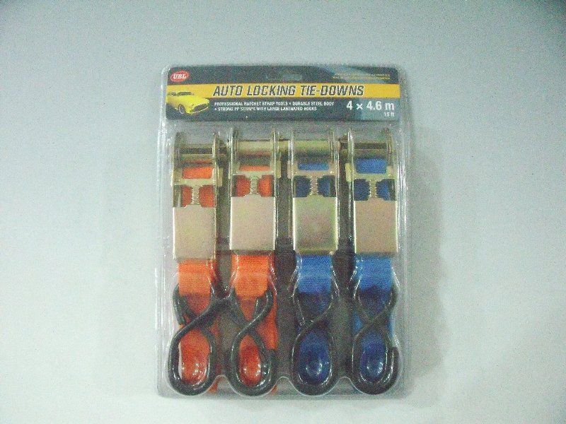 Ratchet Tie Downs Locking (12pcs)