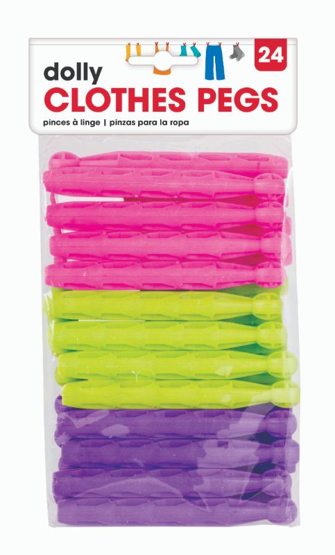 Dolly Pegs Plastic (144pcs)