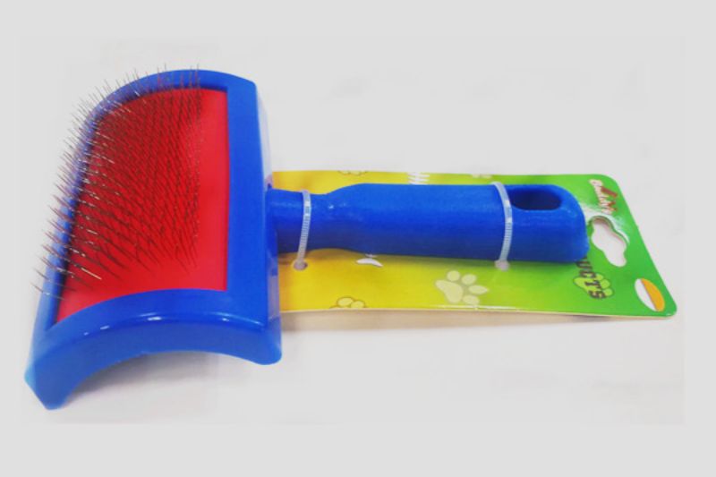 Wire Brush With Plastic Handle - 19.5 X 11.5cm (Set Of 4)