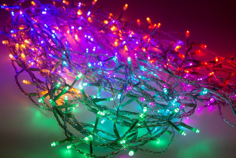 Led Curtain Lights - Rainbow 1.8m