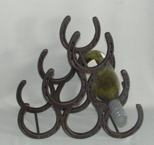 Bottle Holder - Horse Shoe Wine