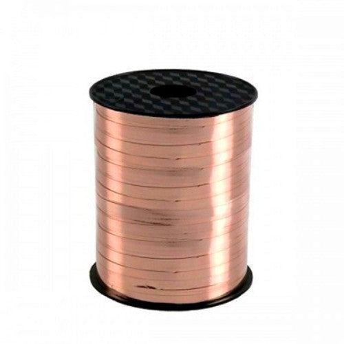 Ribbon Curling Rose Gold Roll 225m