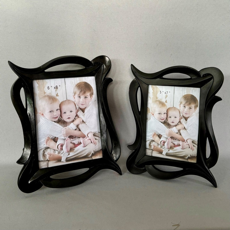 Photo Frames - Black Swirl 25 x 31cm (Set of 2)