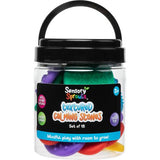 Textured Sensory Calming Stones for Tactile Learning Sensory Sprouts 18 Pack