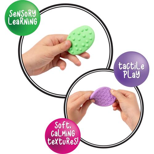 Pastel Textured Sensory Calming Stones Sensory Sprouts Set of 18