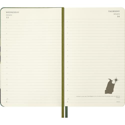 2027 Lord of the Rings Daily Planner Moleskine Large Hardcover