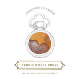 Sepia Shimmer Fountain Pen Ink Ferris Wheel Press Memories in Amber 38ml